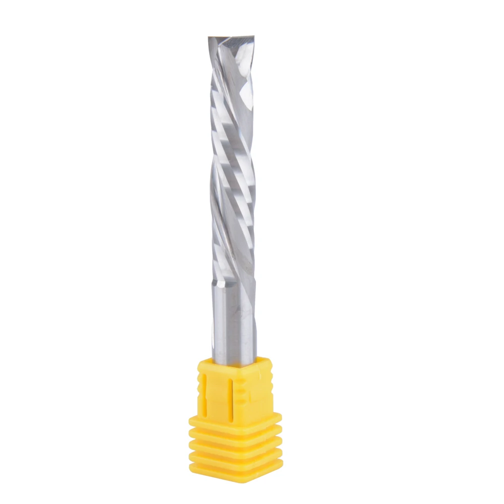 

1Pcs 8x42MM AAA Up Down Cut- 2 Spiral Flute Carbide Mill,CNC Milling Cutter,Woodworking Cutting Tools Router Bit