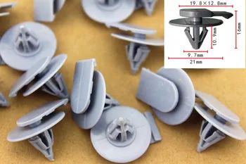 

Set Of 50 Fits For BMW Mini-Cooper S Trim Panel Fender Flare Moulding Clips Retainer