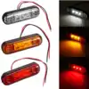 10pcs 12V 24V LED Side Marker Lights Car External Lights Warning Tail Light Signal Brake Lamps for Truck Trailer Lorry Bus ► Photo 2/6