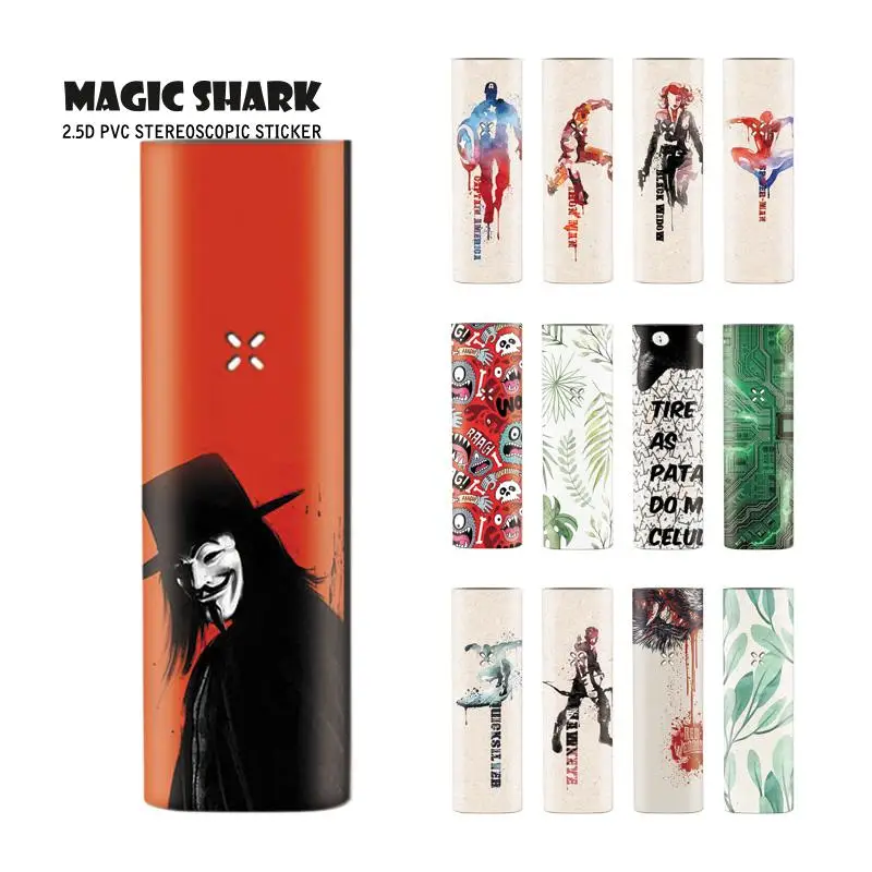 Чехол Magic Shark Leaf Avengers V Vendetta с пленкой для Pax 3 050 077|Наклейки телефонов| |