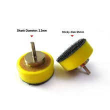 

1/2/10Pcs 1 Inch 25mm Sanding Pad Hook Loop Disc Plate Accessories Fit Sander Buffering Backing Pad Abrasive Tools