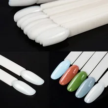 Маникюрные принадлежности Маникюр веерообразная цветная карта маникюр, полировка ногтей практика ногтей наконечник воды капелька горох дисплей доска