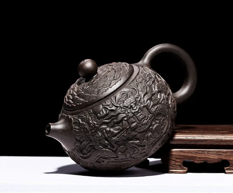 Керамический Чайник Китайский Исин Zisha глина чайный горшок Gongfu Чайный набор ситечко для заварочного чайника 300 мл Новое поступление высокое качество с подарочной коробкой