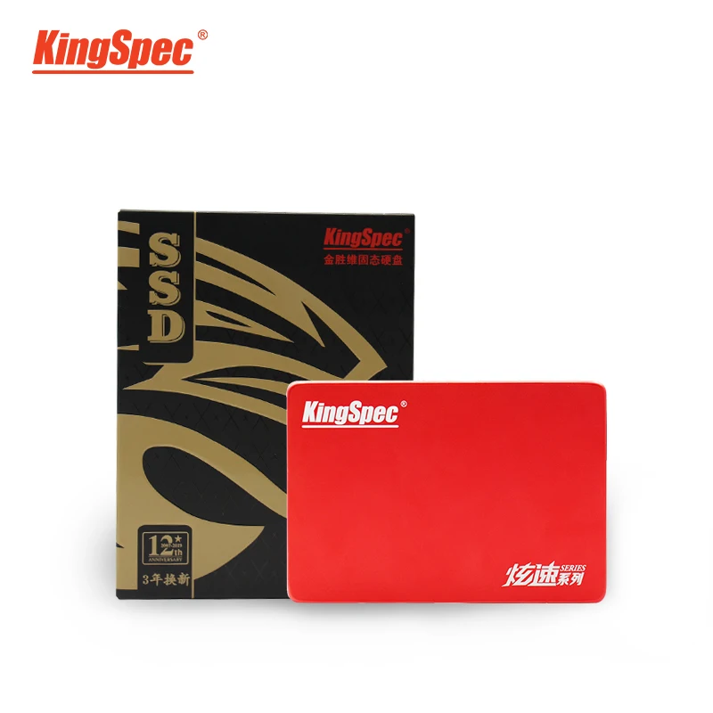 KingSpec 240 ГБ SSD 120 ГБ HDD 2,5 дюймов SATA3 SSD 480 ГБ диско внутренний SATA Schijf накопитель красный металлический чехол для настольных ноутбуков планшетов
