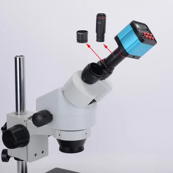 

48MP 1080P HDMI USB Industrial Microscope Camera Digital Video Camera with 0.5X Eyepiece Adapter TSH Shop