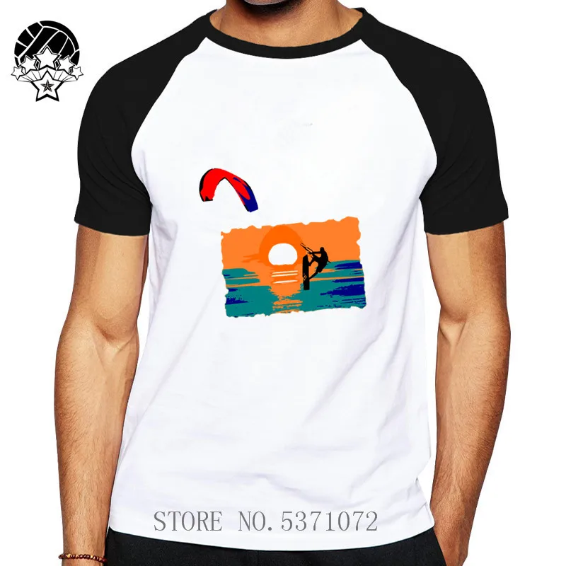 Забавная футболка для кайтсерфинга-Кайт Для Серфинга кайт серфинга классная