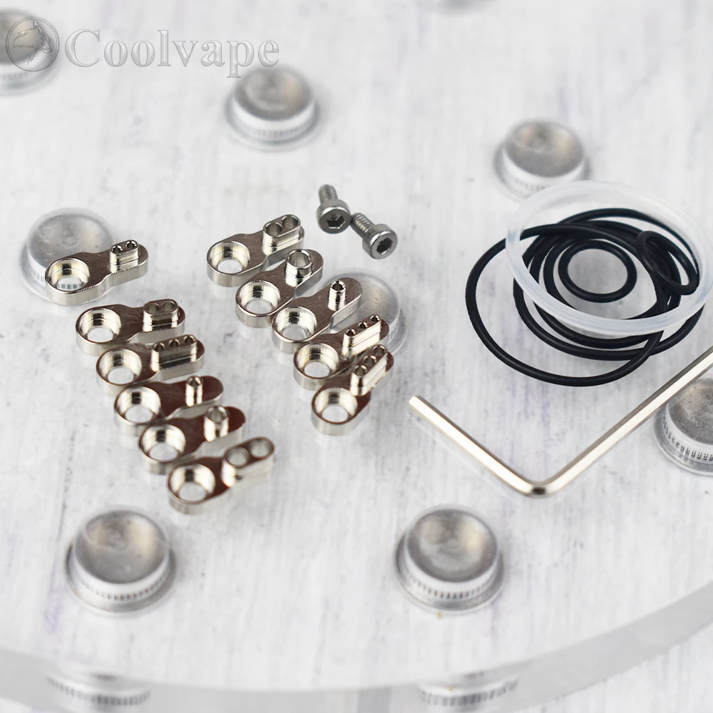 Dvarw FL MTL SteamTuners rta Top Fill Nano Kit 22 мм 2 мл бак для вейпа 316ss перестраиваемый распылитель с