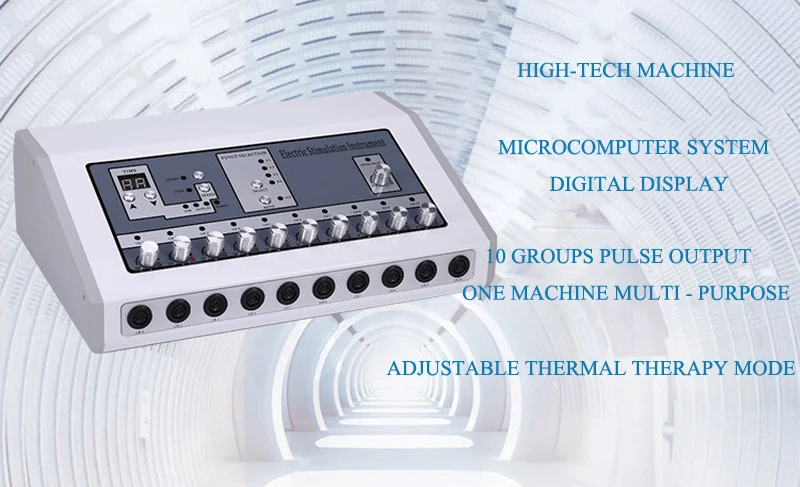 Электрический стимулятор мышц, прибор для похудения, акупунктурное массажное оборудование, электрический стимулятор мышц