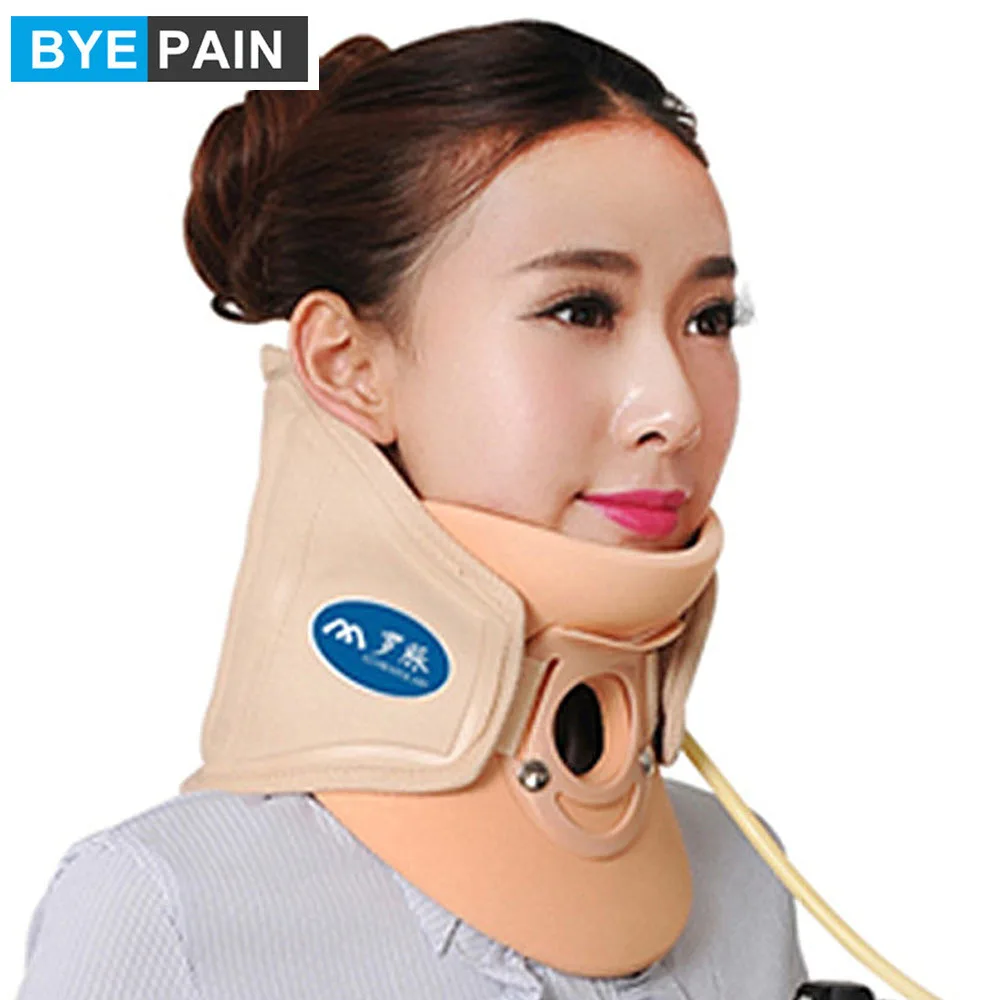 Byepain Health Care Air Traction Neck Support Brace Neck Pain Release