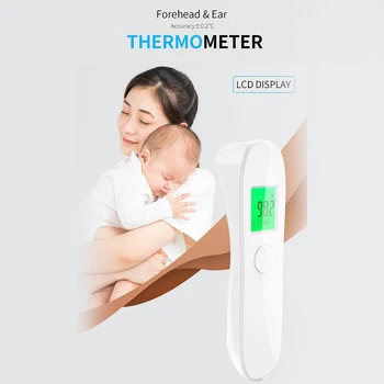 

Non-Contact Thermometer Portable Digital Display Infrared Thermometer Quick Accurate Measuring Thermometric Indicator