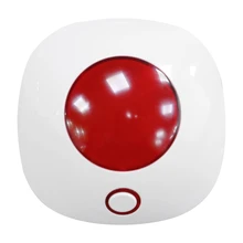 Système d'alarme de sécurité domestique autonome, wi fi, sirène, son et lumière, 110db, prise ue 