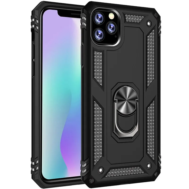 Роскошный армированный кольцевой Magentic чехол для IPhone 12 mini 11 Pro XS Max XR X бампер 8 7 6s Plus