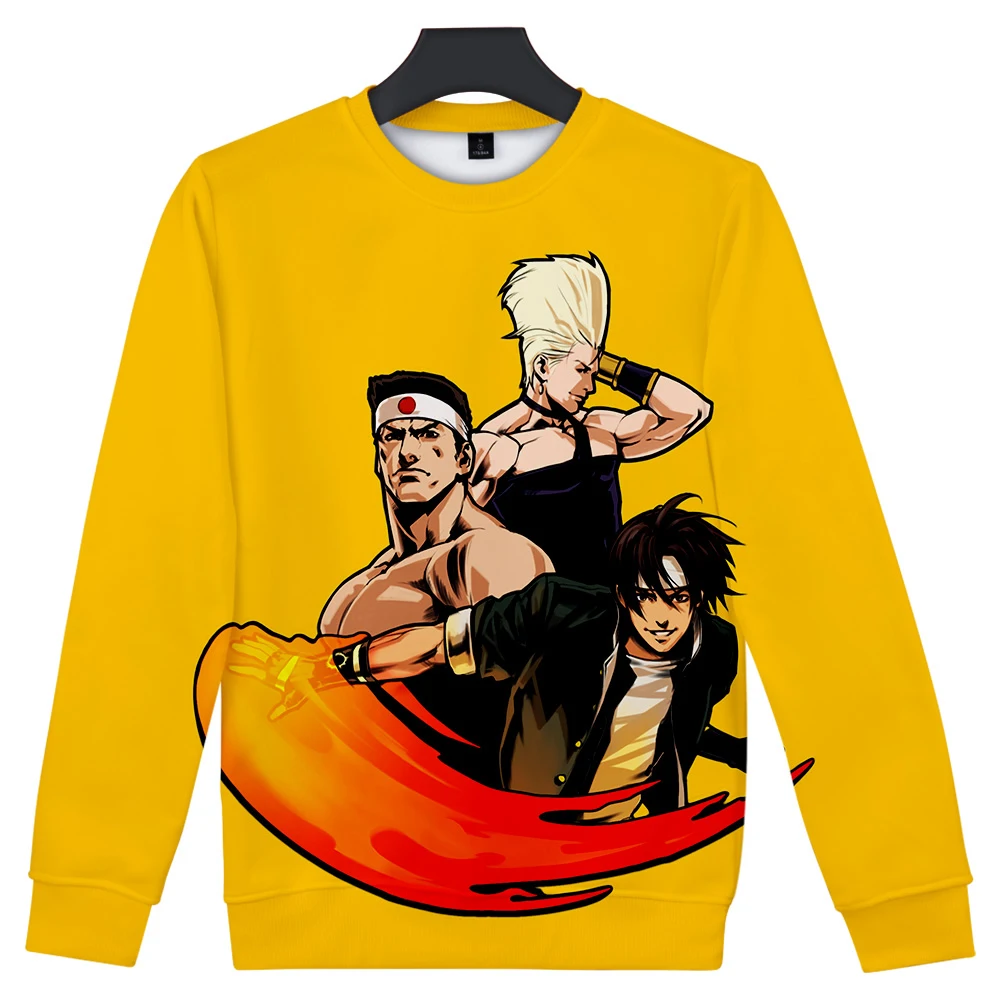 

Clothes Tops 2020 Hot Sale The King of Fighters Vogue Hatless Sweatshirt New Long Sleeve 3D Arrival Autumn Men/women Humor Full