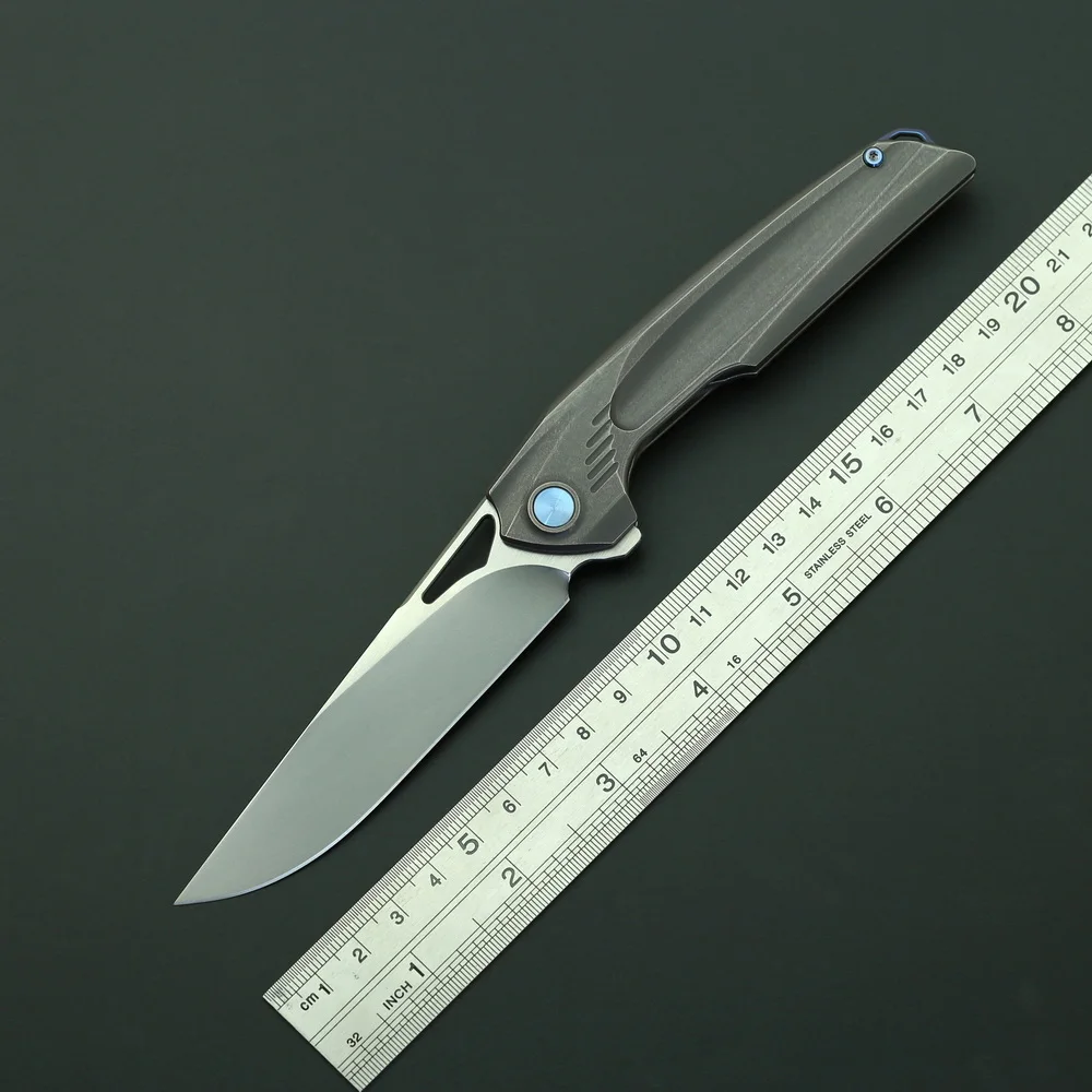 Beketen Snow Wolf Flip Folding Knife M390 Blade TC4 Handle Outdoor Camping Hunting Survive Kitchen Pocket Knives Utility Tools |