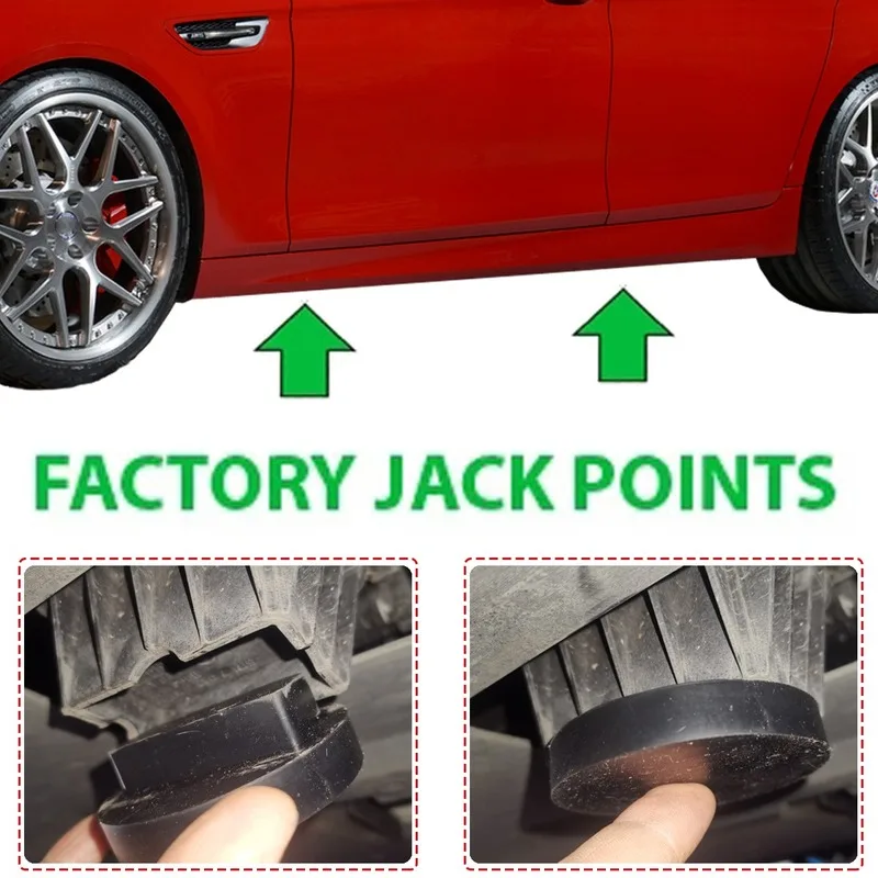 Rubber Jacking Point Jack Pad Adaptor For BMW 3 4 5 Series E46 E90 E39 ...