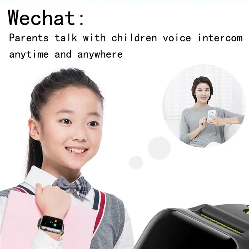 Waterproof Anti-Lost GPS Tracker SOS SIM Kids Smart Watch Bluetooth Smartwatch For Android iOS