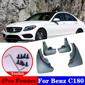

2008-2014 For Benz C180 C200 quattro Mudflap Splash Guard Special modification parts Mudguard Fen der car accessories
