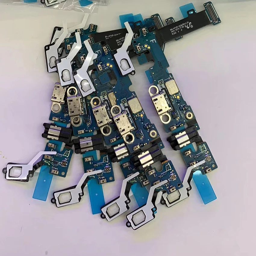 Зарядная плата с USB-портом для Samsung Galaxy A710F зарядная док-станция гибкий кабель