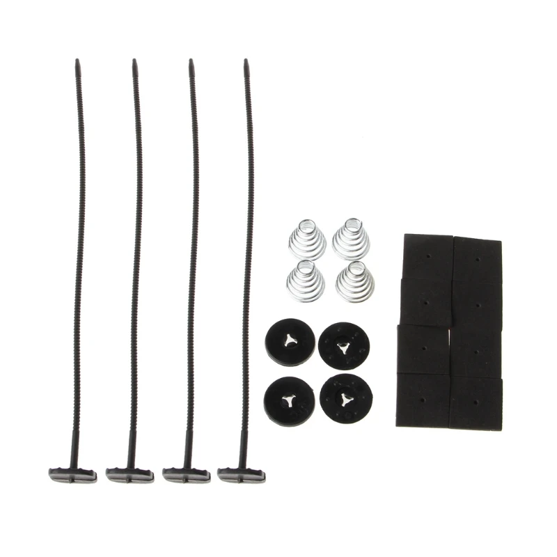 

1 Set Car Vehicle Electric Radiator Fan Mounting Kit Plastic Ties Straps Universal