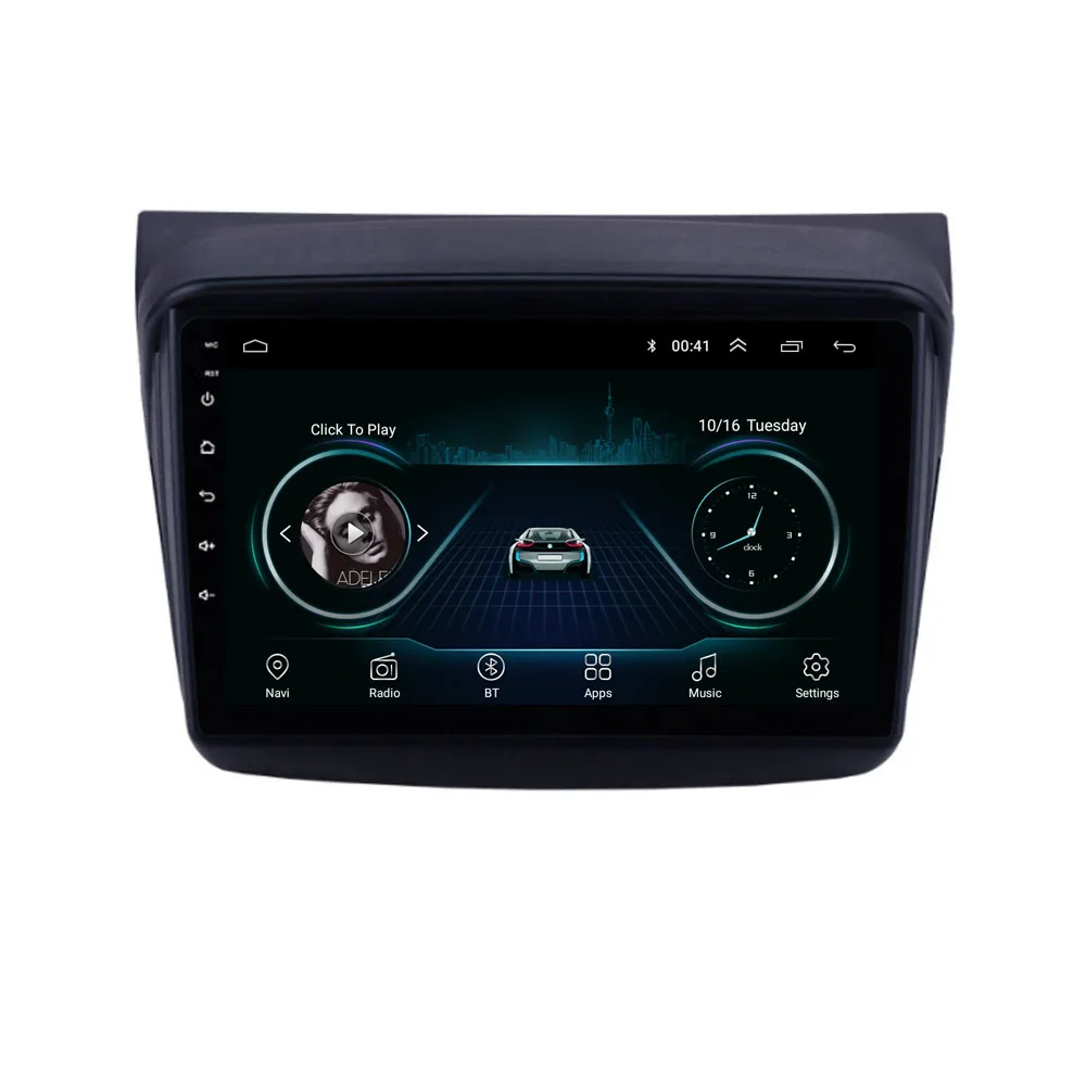 4G LTE Android 8 1 для MITSUBISHI PAJERO Sport/L200/2006 + Triton/2008 Мультимедиа стерео автомобильный dvd