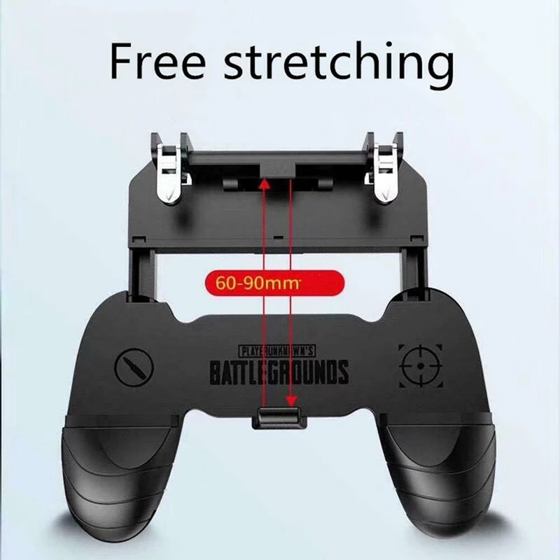  W18 Smartphone Gaming Trigger For Pubg Gamepad Fire Button Handle Grip Kit
