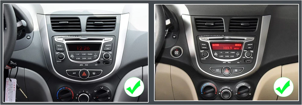 Автомобильный экран системы Android для hyundai Verna Accent 2010 2011 2012 2013 автомобильный Радио плеер gps навигация