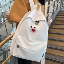 Женская сумка, сумка на плечо, новинка, Корейская версия, для мужчин и женщин, для старшеклассников, сумка, маленькая, свежая, для девушек, Одноцветный рюкзак