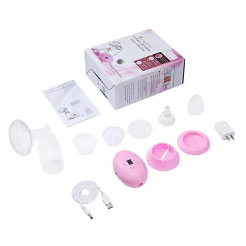 

Mom Automatic BPA Free Breast Pump with Milk Bottle USB Powerful Nipple Suction Breast Electric Easy Clean Breast Pump JP Plug