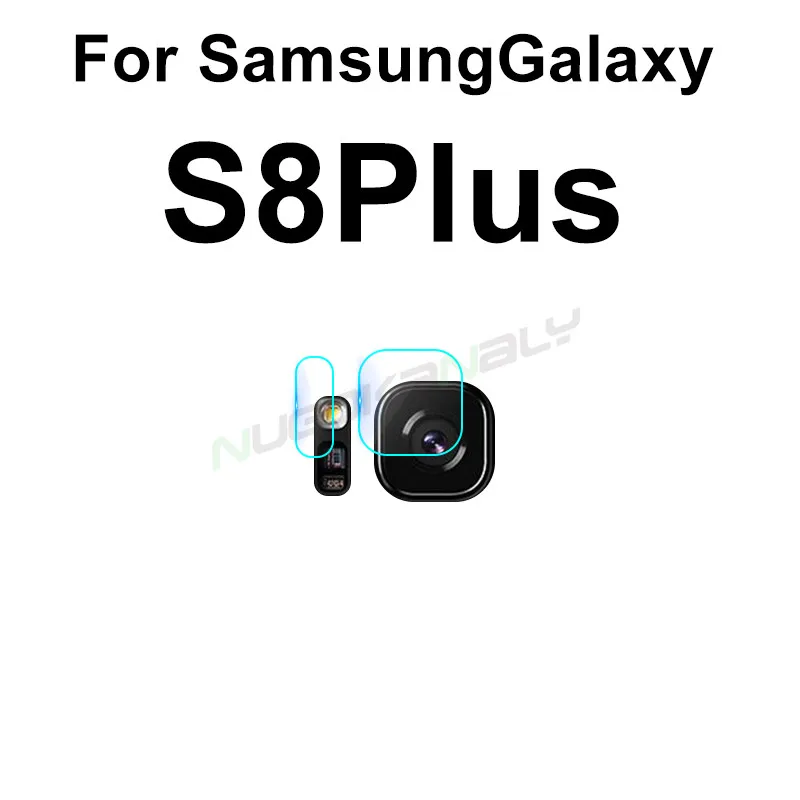 Защитная пленка для объектива задней камеры для samsung Galaxy S10 S10e Plus A30 A50 A70 из закаленного стекла для S8 S9 Note 8 Note 9 - Цвет: For Galaxy S8 Plus