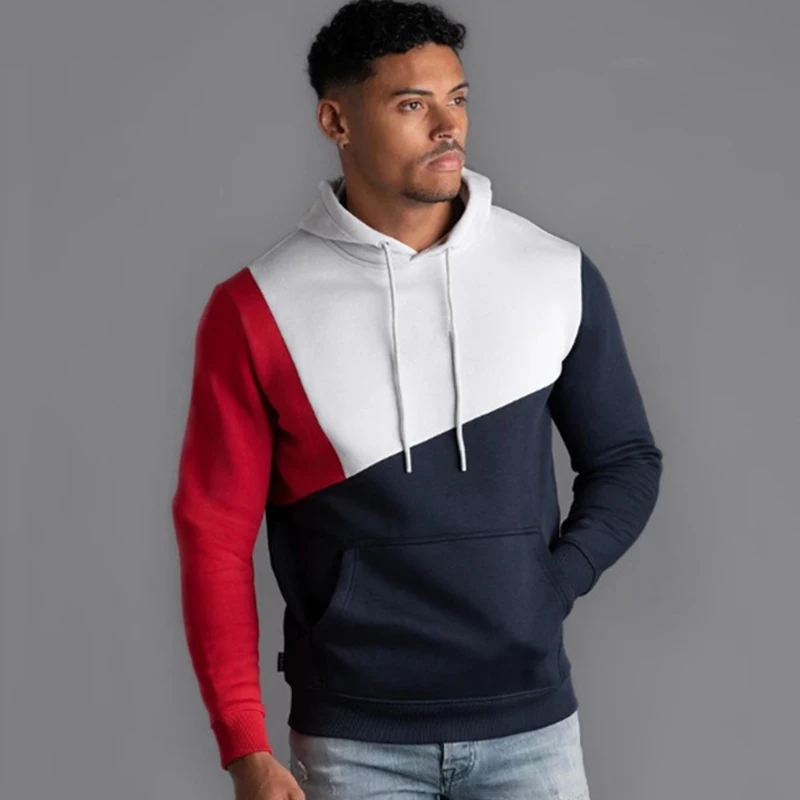 Fashion Hoodie Sweatshirt Men Fitness Hooded Hoodies Sweatshirts Workout Male Brand Pullover Autumn Winter Streetwear Mens Hoody