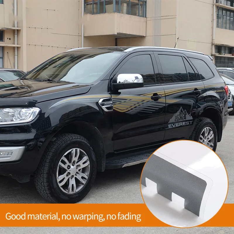 Car sticker Car side skirt applique Car body drawing Styling AutoDecal Car Side Stripes Car body drawing For Ford Everest