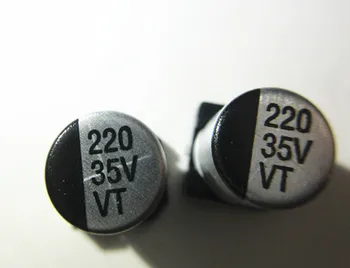 

10pcs 35v220uf 220uf35v :8*10.5 500/=125 Original New 1 order