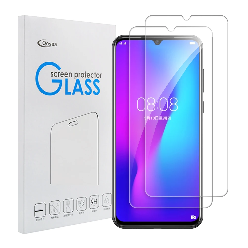 Qosea 4 упаковка Защитное стекло для экрана Doogee N20 N10 закаленное экран 9 H Защитная