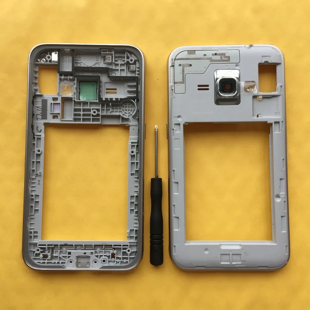 Для Samsung Galaxy J1 J120 J120F J120M J120H J120FN мобильного телефона шасси Средний рамка пластина корпуса чехол средняя часть