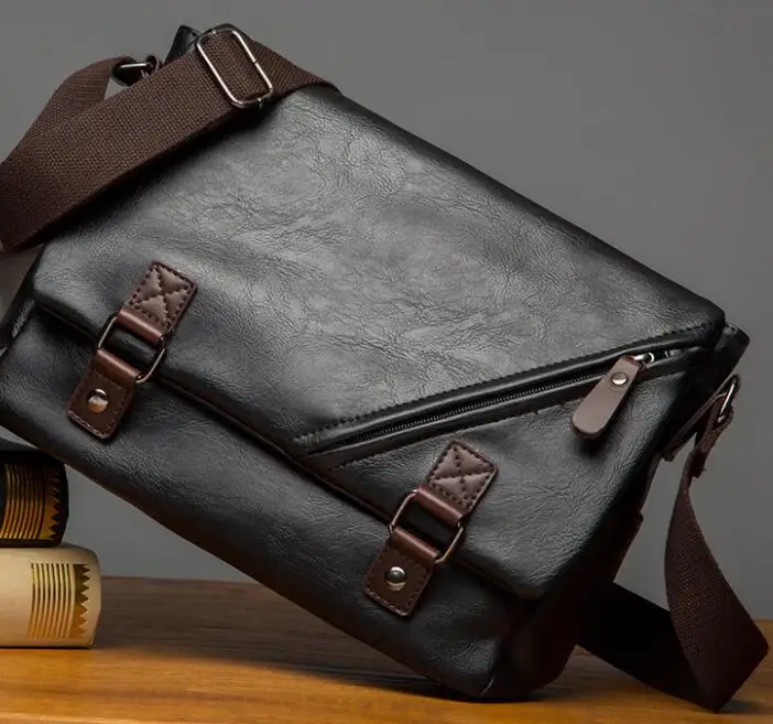 Mens Shoulder Bag Fashion Business casual Korean men&rsquo;s bag