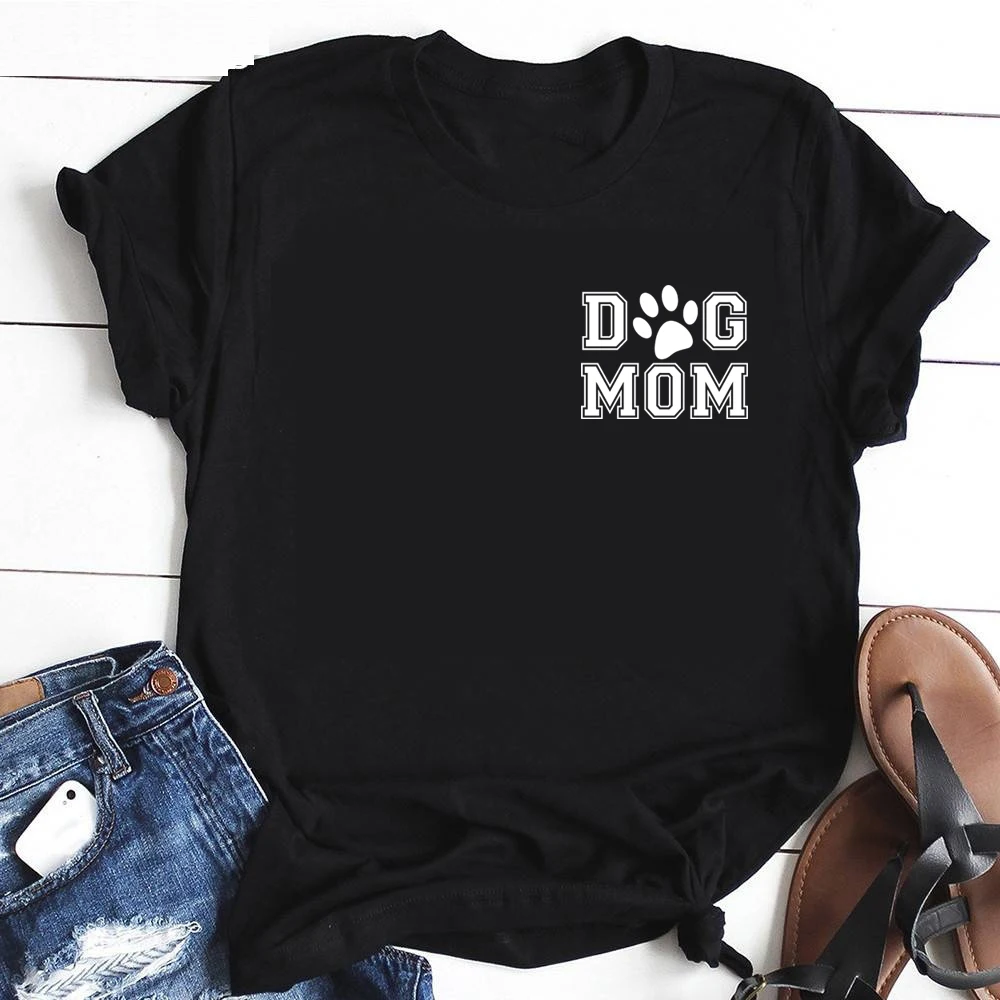 Black dog mom