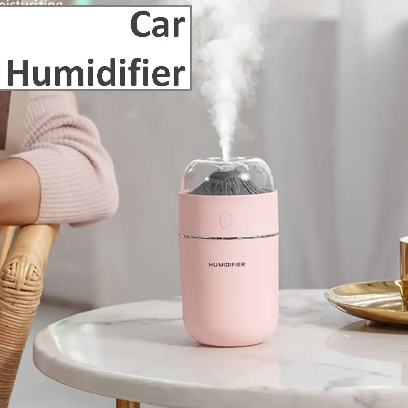 

Car Air Purifier Portable Air Humidifier Auto Diffuser USB DC 5V Air Freshener Perfume Fragrance Best for Car Home Desktop