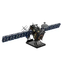 

MOC Satellite Signal Reception Rosetta Probe Space Detector Building Block Comet Mar Exploration Machine Brick Toy Children Gift