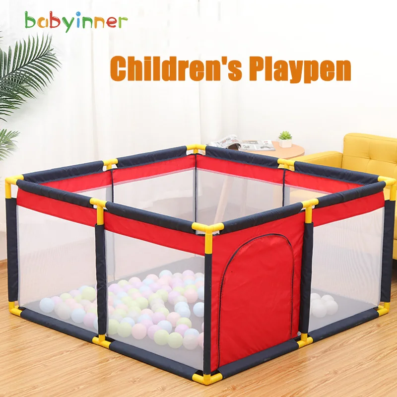 Детский манеж babyinside портативный бассейн с шариками для младенцев игровая