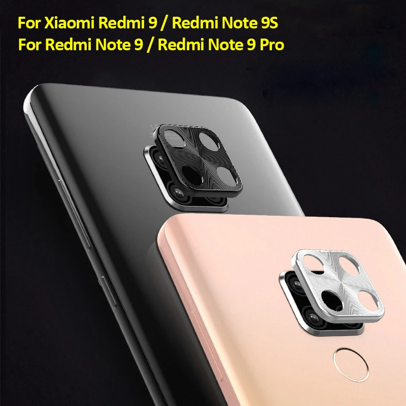 Металлический алюминиевый защитный чехол для камеры Xiaomi Redmi Note 9 Pro 9S|Защитные