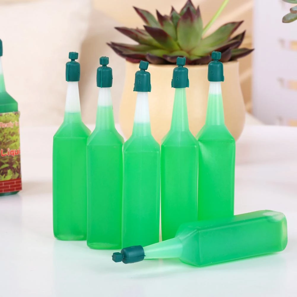 多肉植物用の液体肥料 6個 緑色 水耕液 ユニバーサル植物 38ml ボトル 植物の栄養 Aliexpress