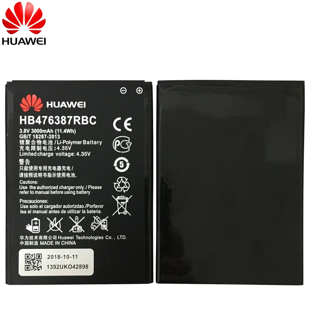 Hua Wei 100% оригинальный HB476387RBC Аккумулятор для Huawei Honor 3X G750 B199 сменная батарея