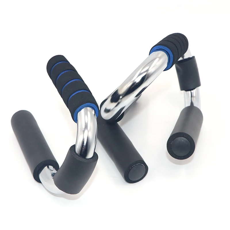 S-type Push Ups Bracket Push-up Rack Chest Abdominal Training Fitness Stands Push Up Bars With Comfortable Foam Grip