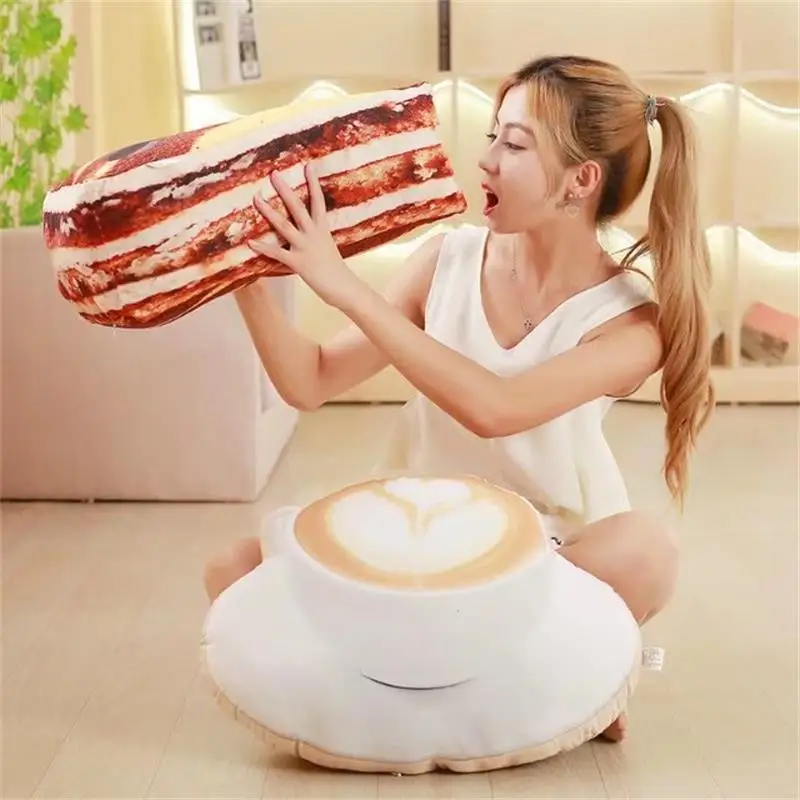 

Model Beer Fried Chicken Combo Snacks Pillow Creative Activity Props Funny Holiday Gift
