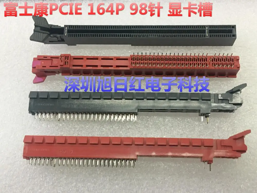 Материнская плата 164 P 98P гнездо PCI-E connector 16X 8X слот для графической карты fishtail PC DIY