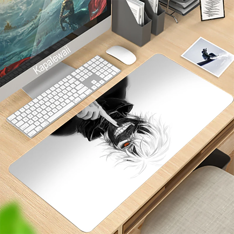 Japan Cartoon Tokyo Ghoul Mouse pad 90x30mm Pad Notbook Computer Mousepad Cool Gaming Gamer Keyboard Mats Carpet | Компьютеры и офис