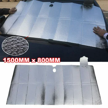 

Convenient Sun shade Shield Foldable 1500x800MM Aluminum Foil Wear-resistant