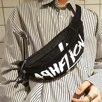 

Waist Bag Men Women Letter Casual Chest Bag Nylon Travel Shoulder BagS Street Rock Cool Fashion Fanny Packs Incline Backpack 98