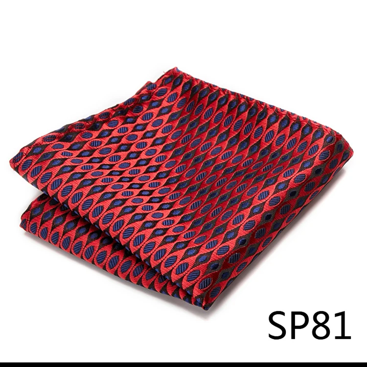 Newest style  Brand Factory Sale Top grade  Pocket Square Paisley Dropshipping Clothing accessories Memorial Day Fit Workplace