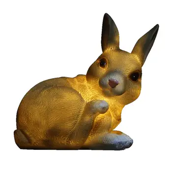 

LED Waterproof Rabbit Shape Solar Powered Lamp Landscape Ornament
